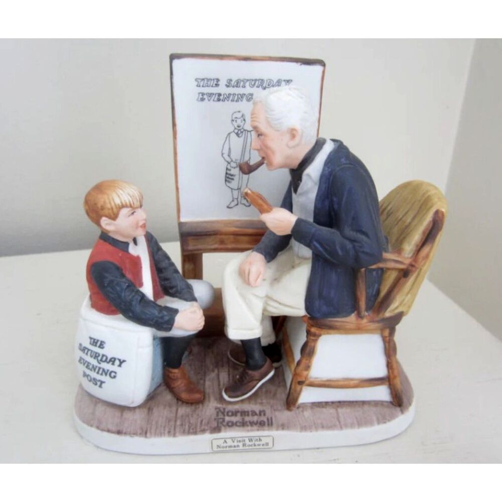 Norman Rockwell Vintage Figurine